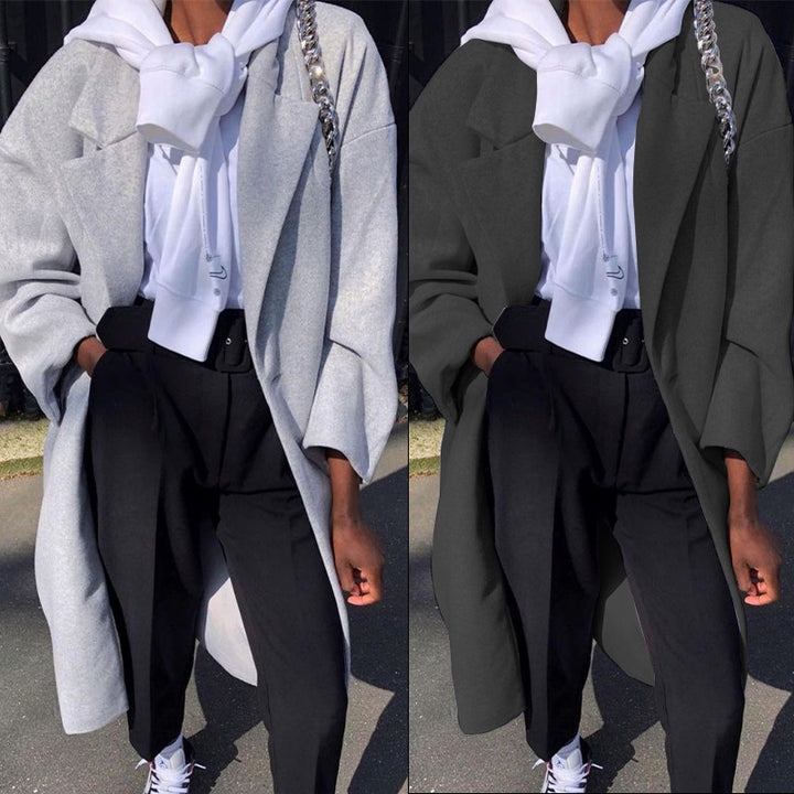 Damen Oversized Mantel im eleganten Design Drune
