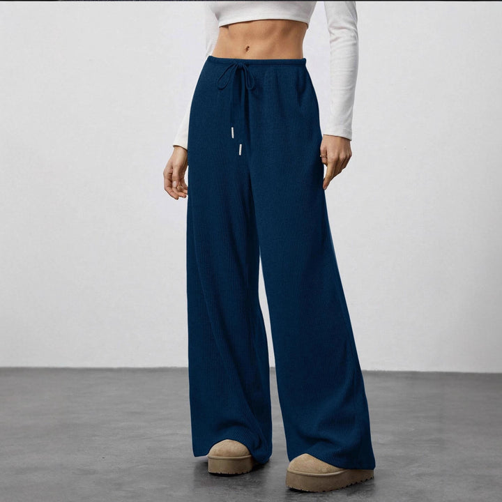 Damen weite Strickhose Drune