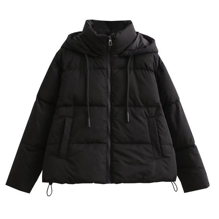 Damen Übergangsjacke mit praktischen Taschen und hohem Kragen Drune