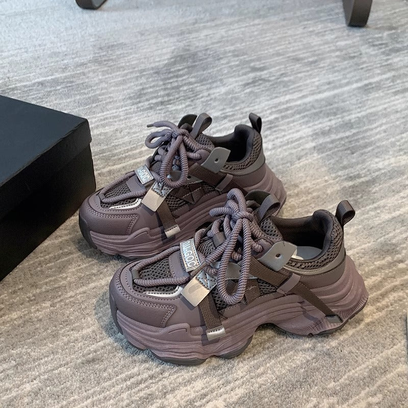 Damen Atmungsaktive Sneakers mit innovativem Schnürsystem Drune