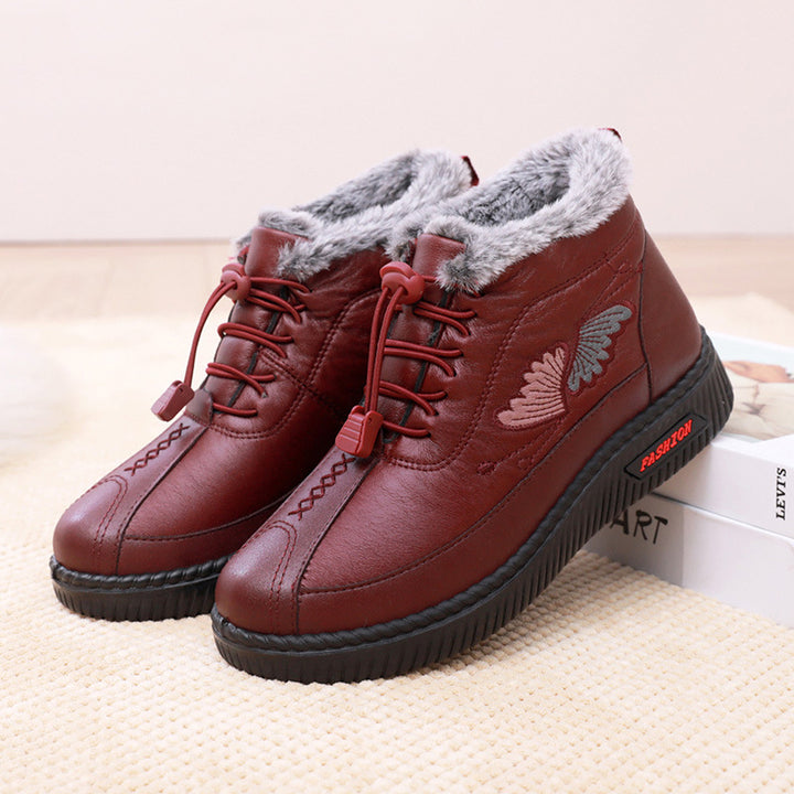Damen Winterstiefel mit kuscheligem Futter Drune