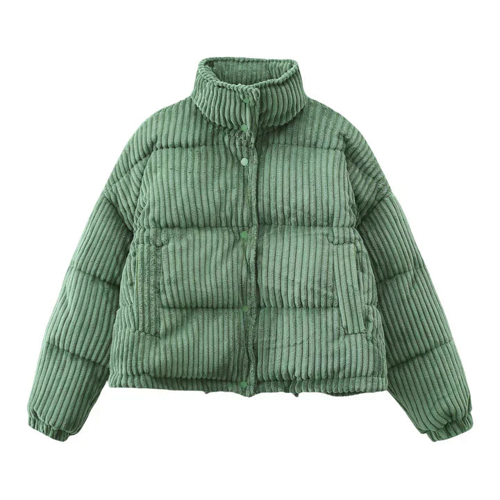 Drune | Hochwertige Winterjacke aus Cord für Damen