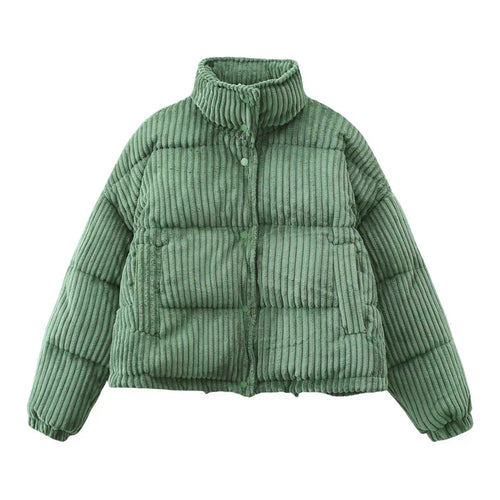 Drune | Hochwertige Winterjacke aus Cord für Damen