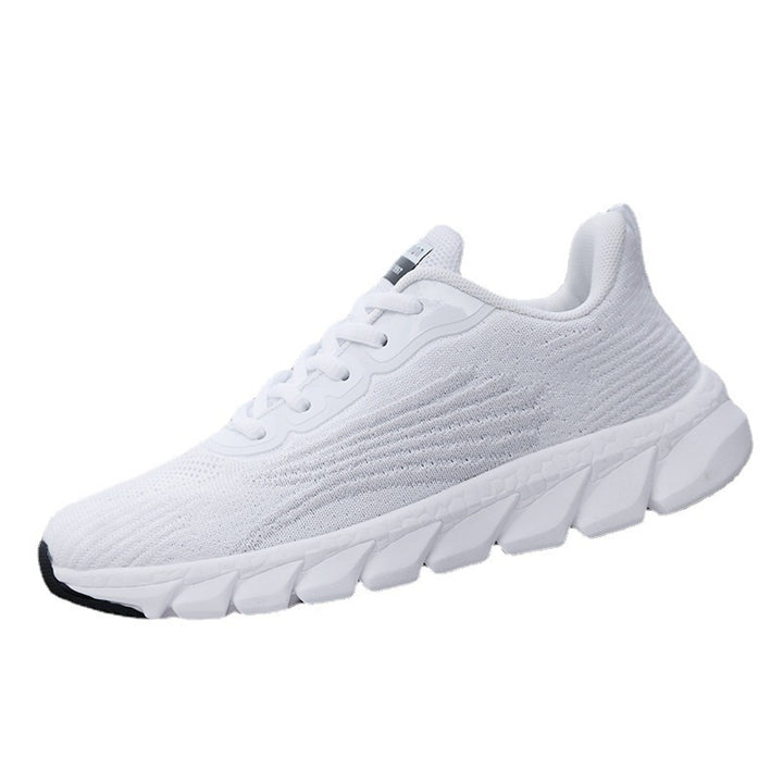 Damen nan atmungsaktive leichte Stricksneaker mit viskoelastischer Komfortsohle Drune