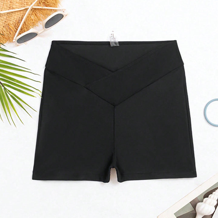 Damen Hochtaillierte Badeshorts mit stilvollem Schnitt Drune