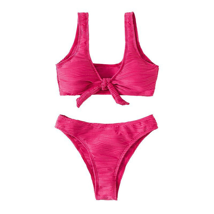 Damen Triangel-Bikini mit knotbarem Oberteil Drune