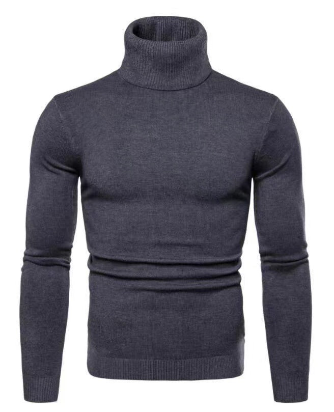 Herren Rollkragenpullover aus hochwertiger Baumwolle Drune