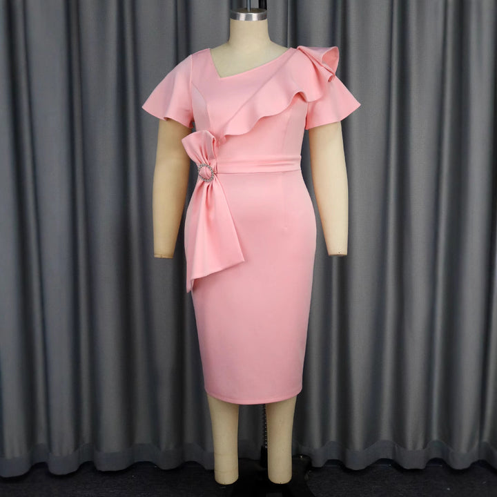 Damen Elegantes und schmeichelndes Abendkleid Drune