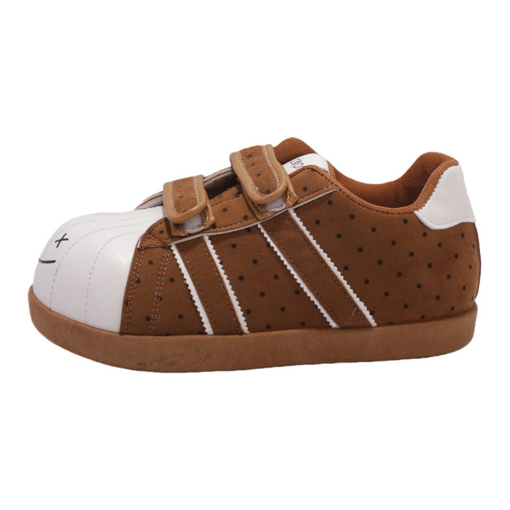 Damen Sneaker mit doppelt verstellbarem Klettverschluss und weichem Innenfutter Drune