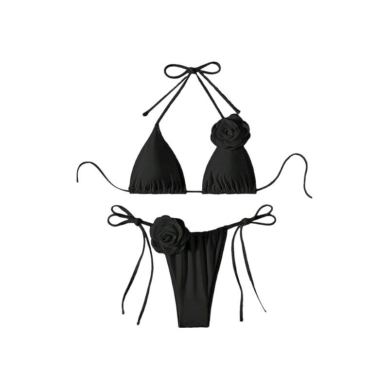 Damen Triangel-Bikini mit eleganten Rüschendetails Drune