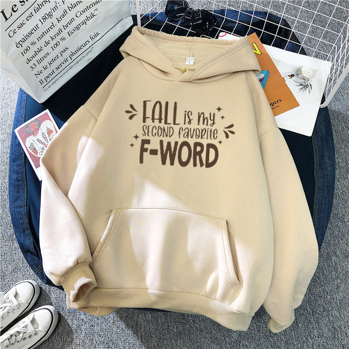 Damen Kapuzenpullover mit witzigem Spruch und lässigem Schnitt Drune