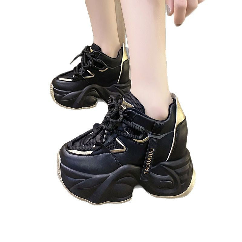 Damen Chunky Sneakers mit innovativer Dämpfung und futuristischem Design Drune