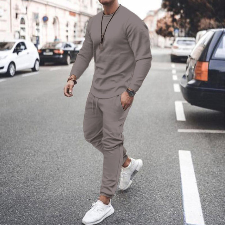 Herren Sportlicher Lounge-Anzug mit lässigem Schnitt und flexibler Bund Drune