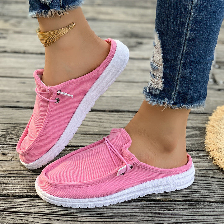 Damen Slip-On Mokassins mit attraktiver Rippstruktur Drune