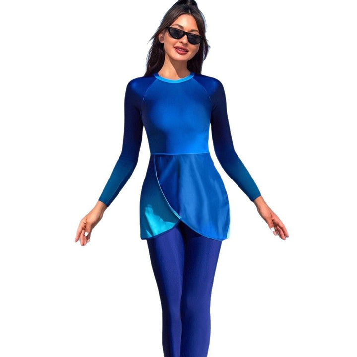 Damen funktionaler UV-Schutz-Schwimmanzug Drune