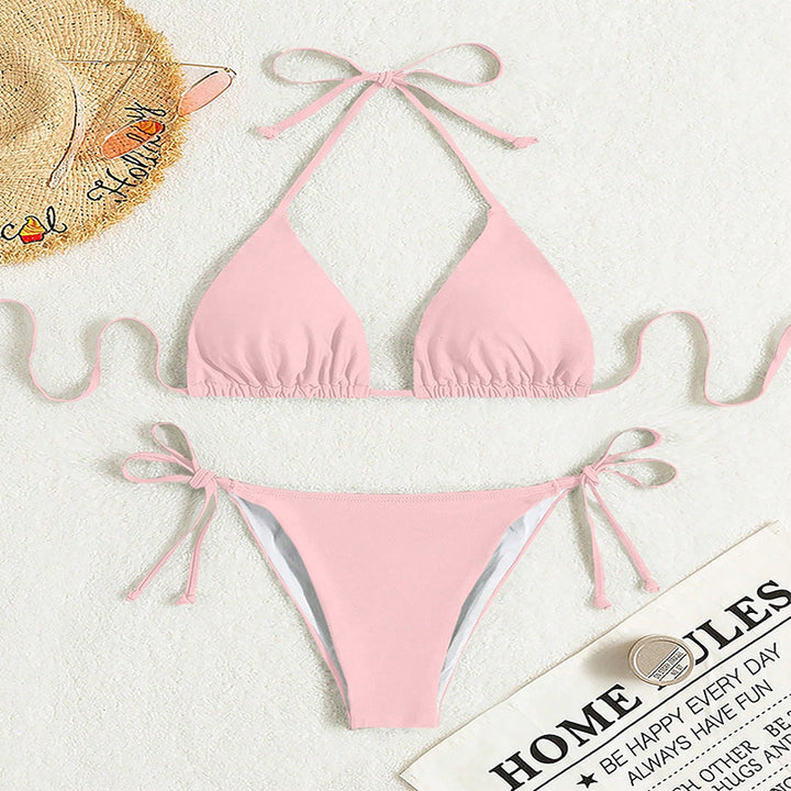 Damen Triangel-Bikini mit raffinierten Bindebändern Drune 1778572922