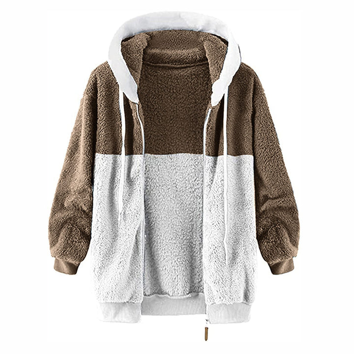 Drune | Sherpa Hoodie - Ultra-weiche Wärme - Kordelzug Kapuze - Lässiger Winterkomfort