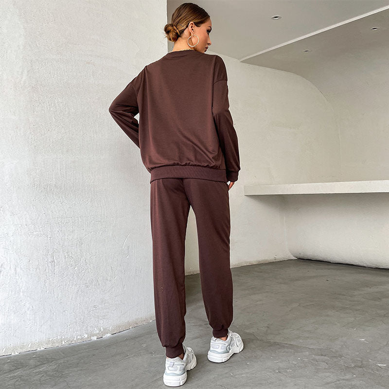 Damen Sweathose und Sweatshirt-Set Drune