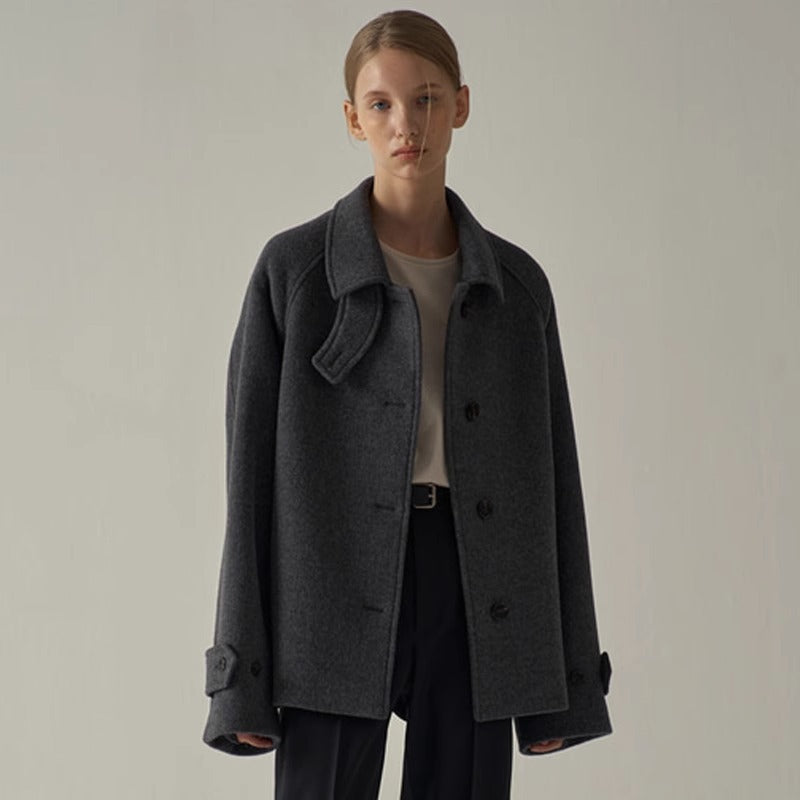 Damen Oversized Wolljacke Drune