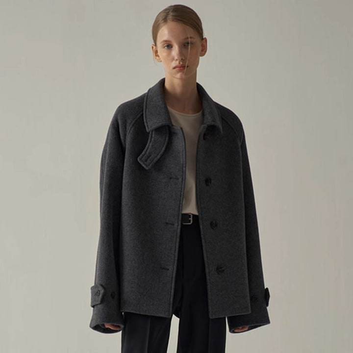 Damen Oversized Wolljacke Drune