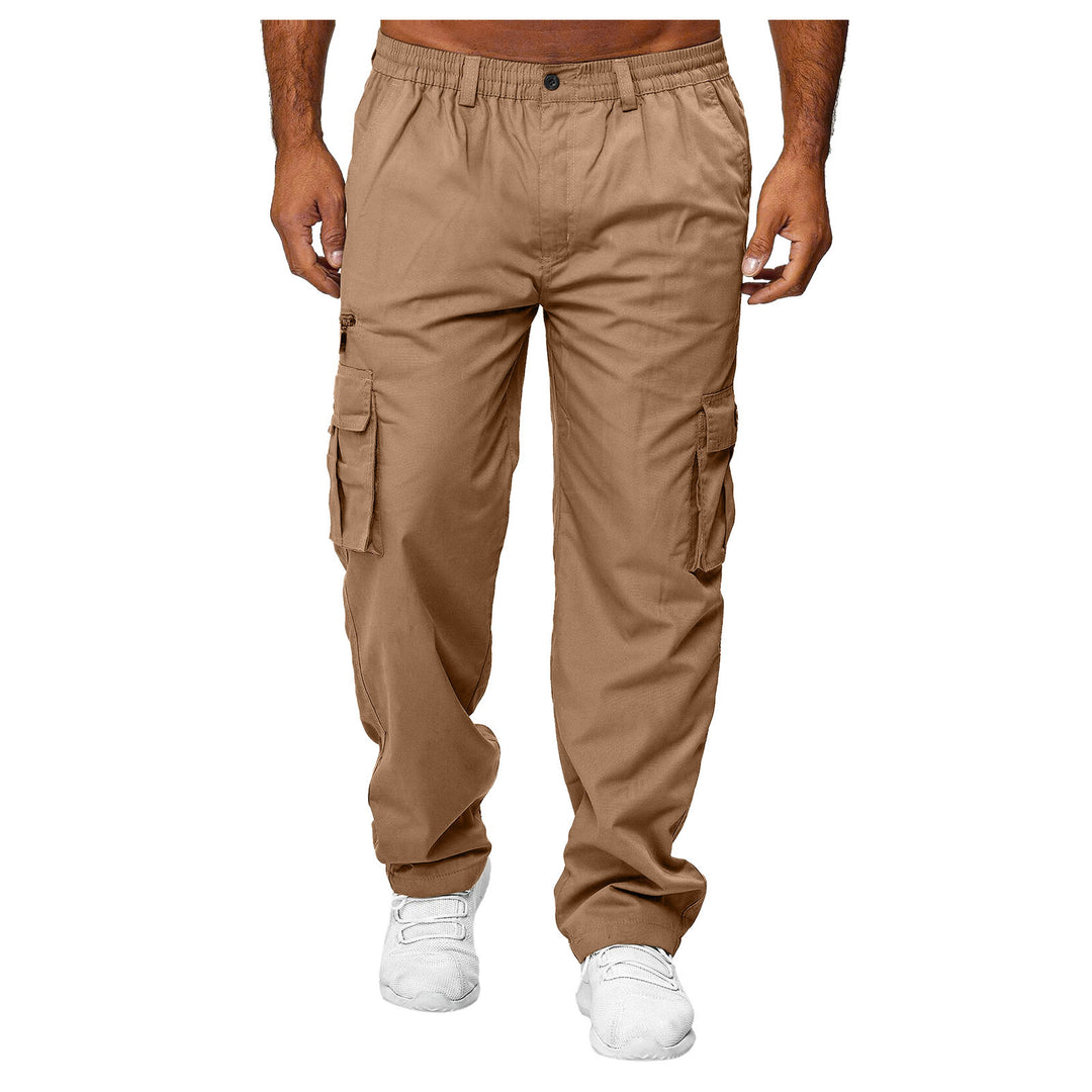 Herren Cargo-Hose mit elastischem Bund und multifunktionalen Taschen Drune