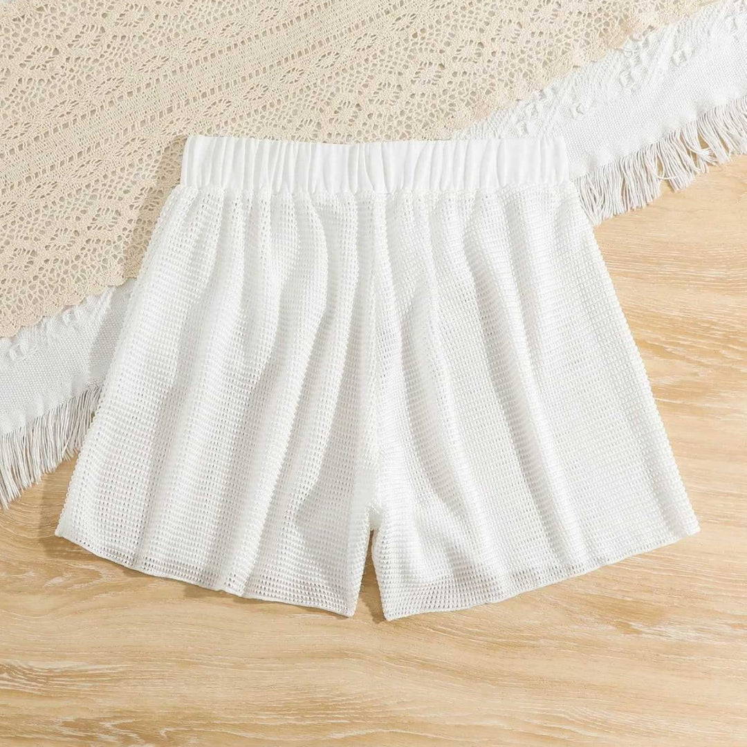 Damen Luftige Strandshorts im modernen Netzdesign Drune