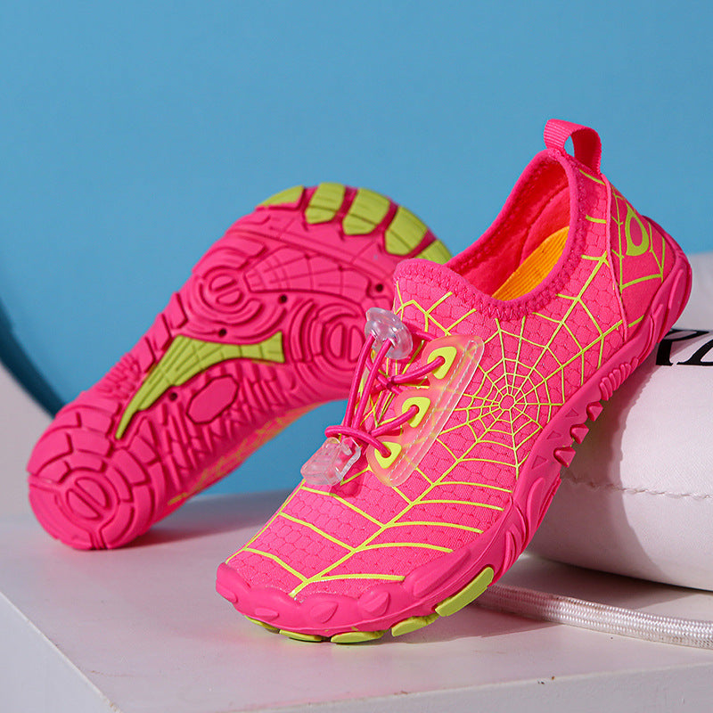 Damen nan elastischer Wassersneaker mit Schnellzug, schnelltrocknendem Mesh und flexibler rutschfester Sohle Drune