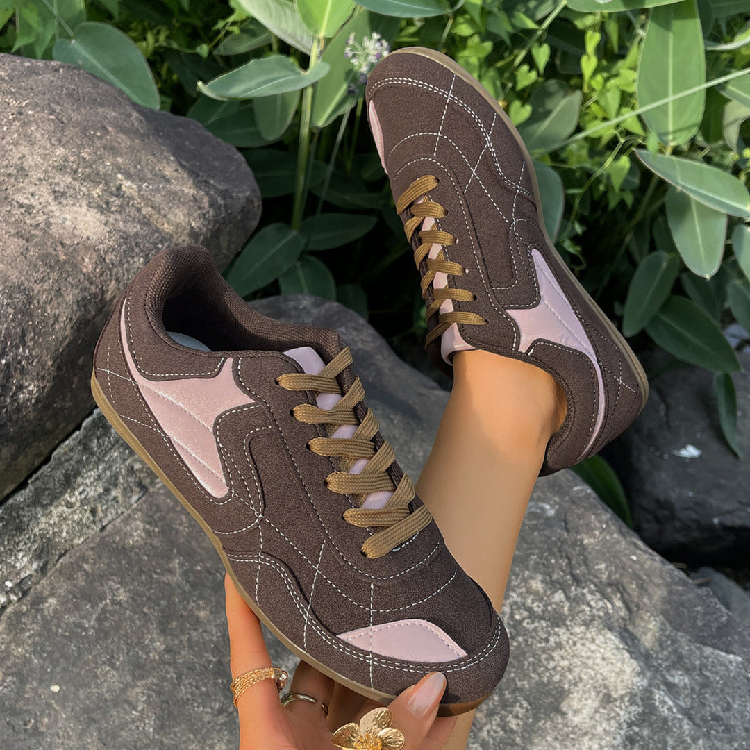 Damen Sportliche Sneakers im trendigen Retro-Design Drune