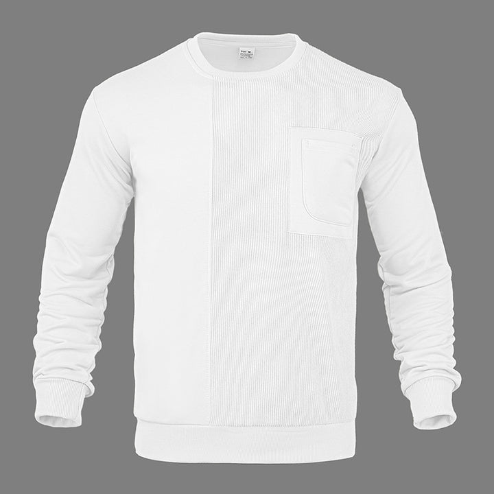 Herren Sweatshirt mit strukturierter Front Drune