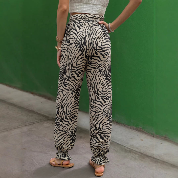 Damen Weite Stoffhose Drune