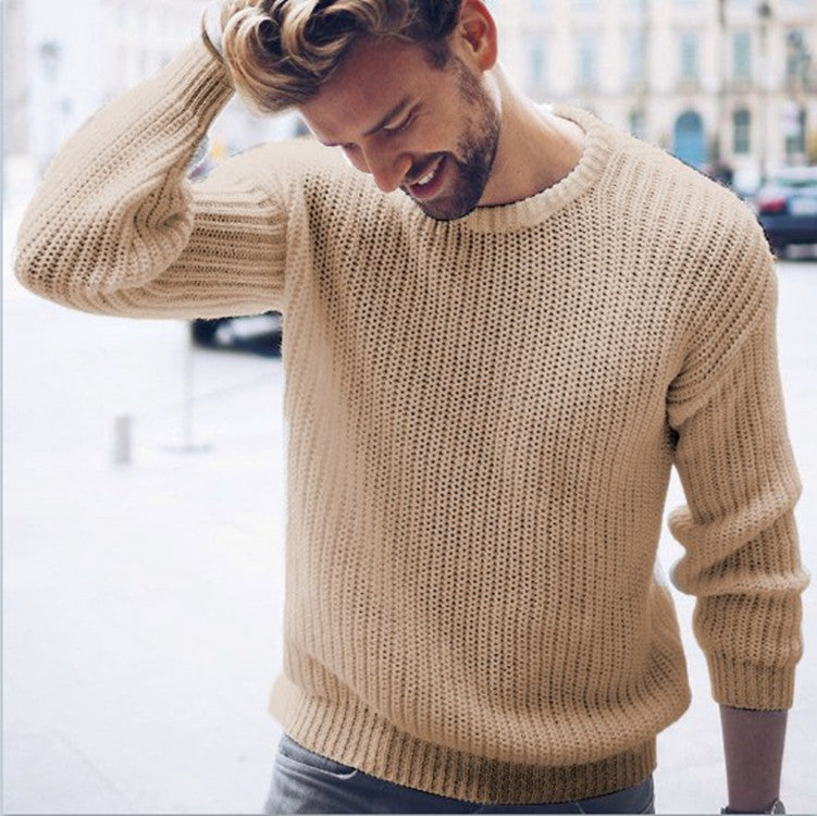 Herren lässiger Strickpullover Drune
