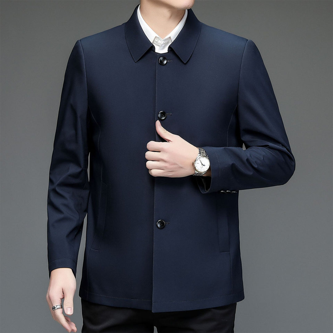 Herren leichte Übergangsjacke mit modernem Schnitt und praktischen Funktionalitäten Drune