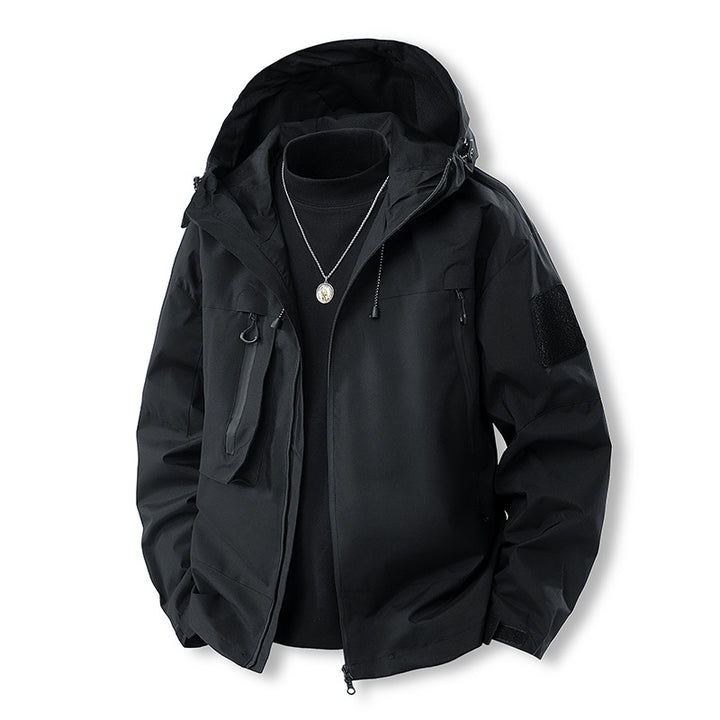 Herren wasserdichte Outdoorjacke Drune