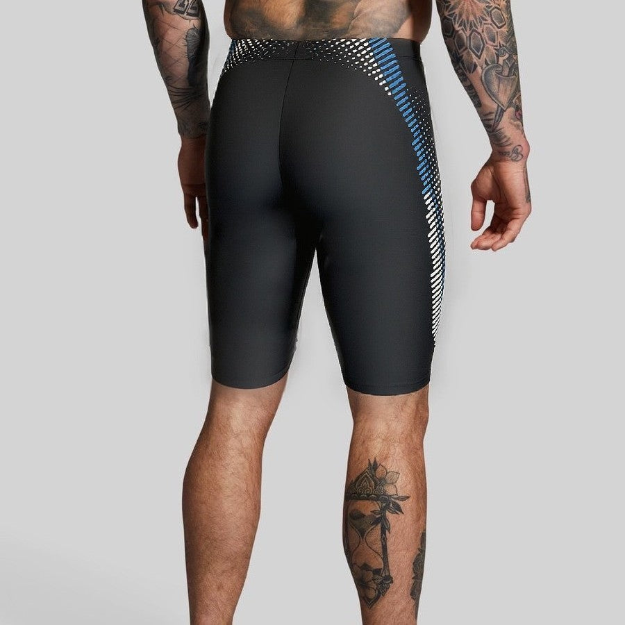 Herren Schwimmshorts mit kompressiver Passform und stylischen Designelementen Drune