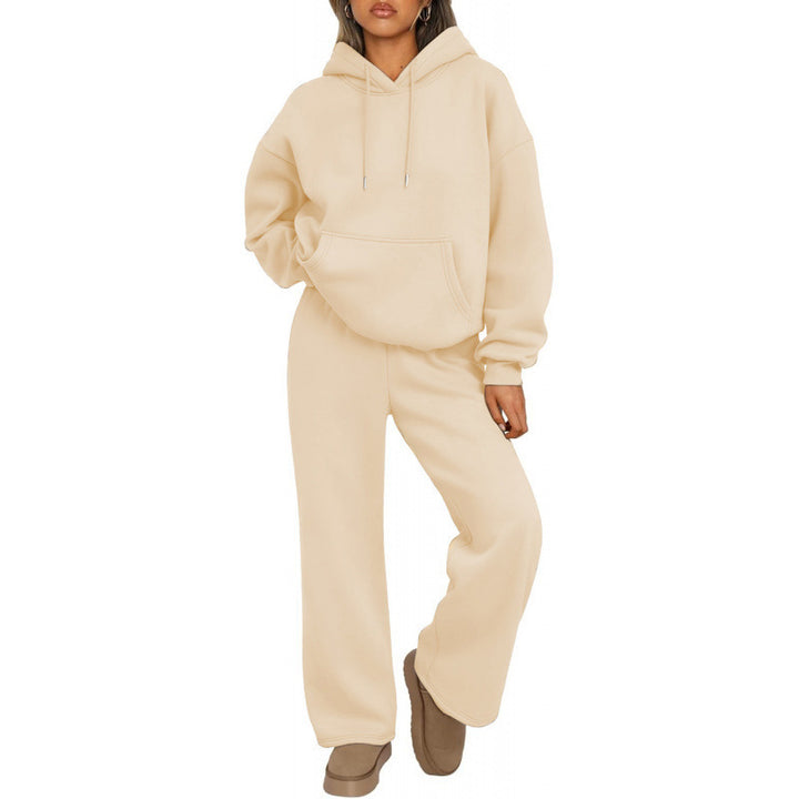 Damen Sweatanzug mit lässigem Schnitt und praktischen Taschen Drune