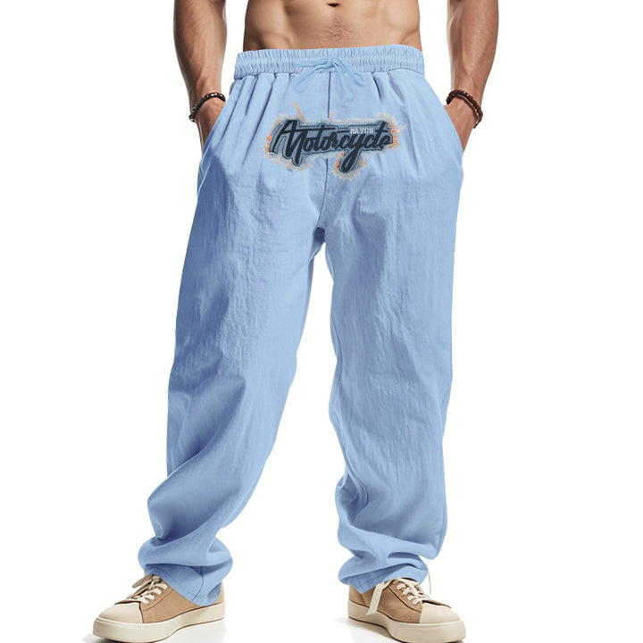 Herren Bequeme Freizeit-Pants mit elastischem Bund und seitlichen Taschen Drune
