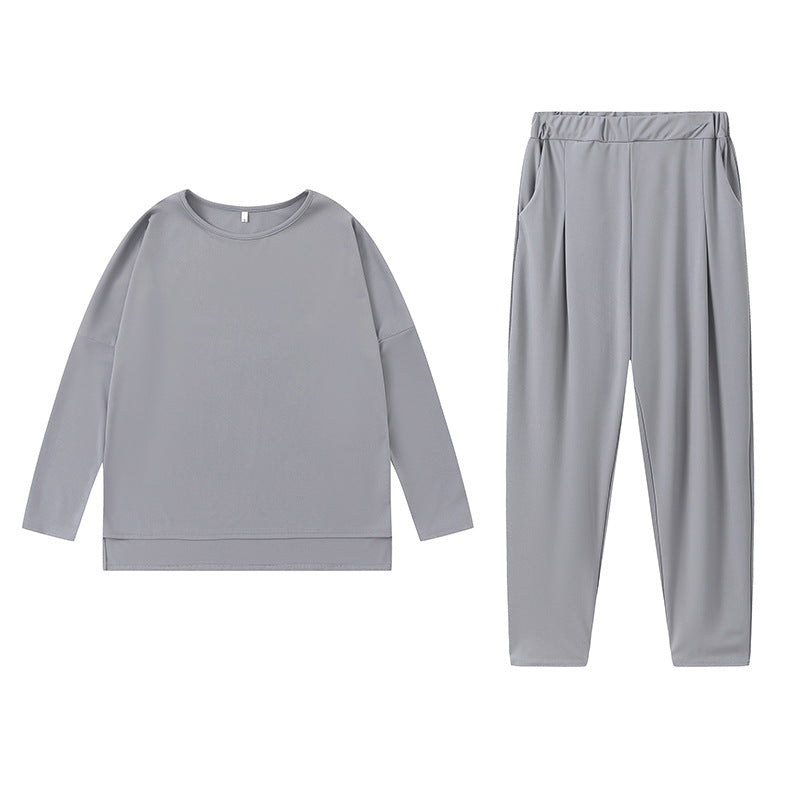 Damen Bequemes Loungewear-Set mit elastischem Bund und stylischem Schnitt Drune