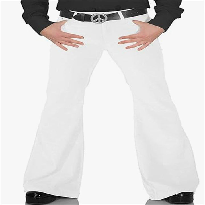 Herren Schlaghose Nadelstreifen
