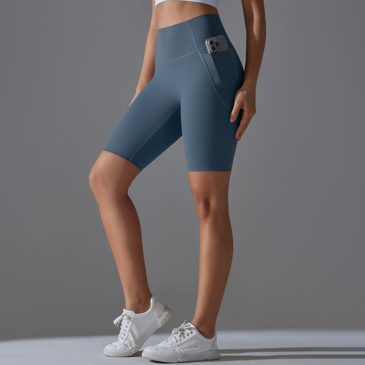 Damen Rad-Shorts mit hohem Bund und praktischen Seitentaschen Drune