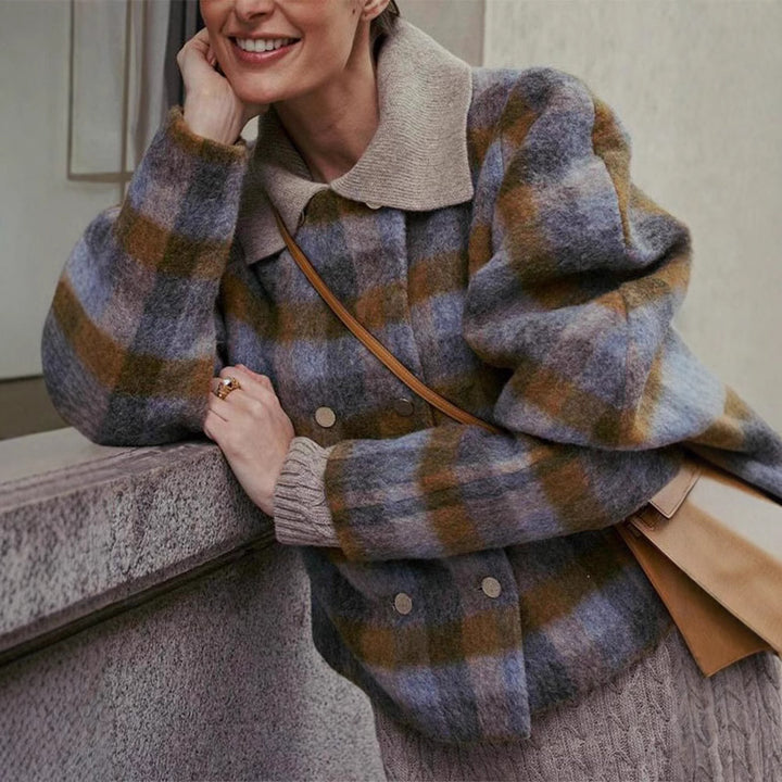 Damen modische Boucléjacke Drune