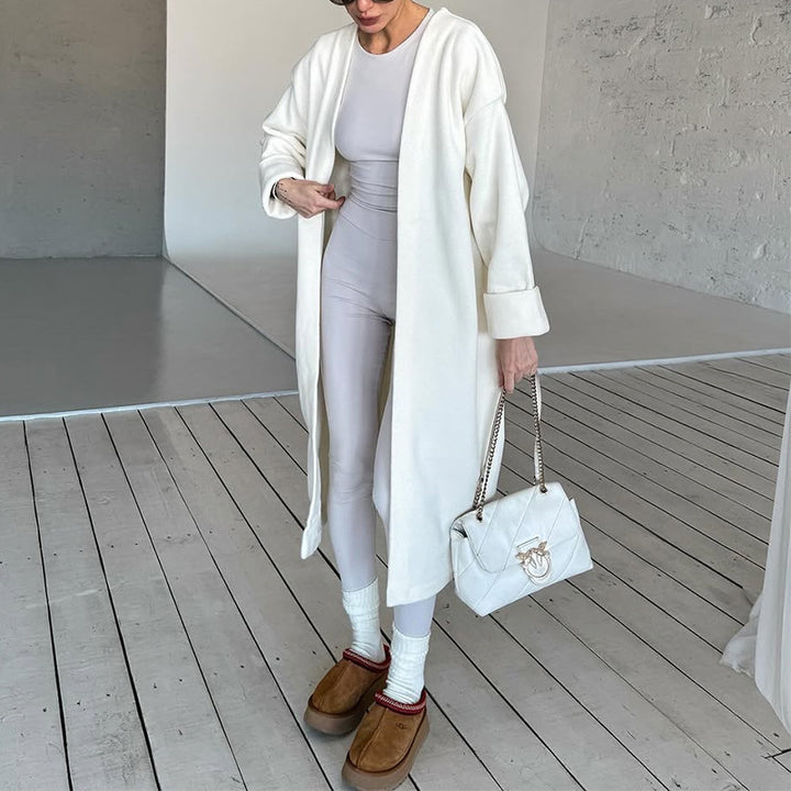 Damen Kuscheliger Oversize-Mantel Drune