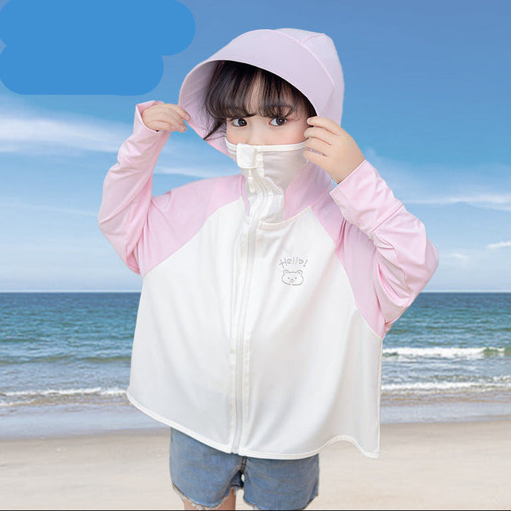 Jungen Outdoor-Schutzjacke mit Kapuze Drune
