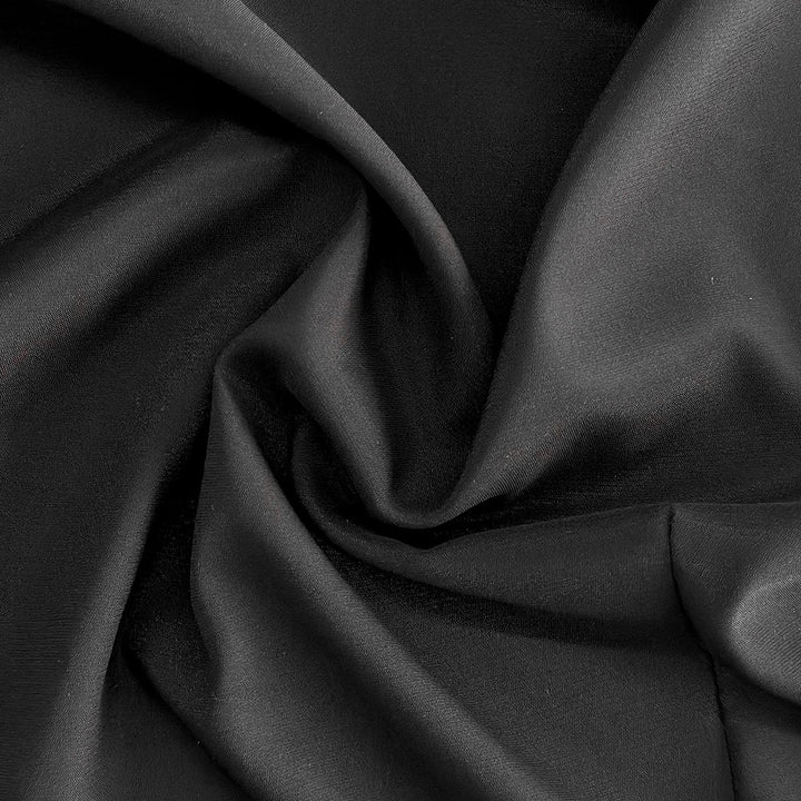Damen Kleid mit Kontrastkragen und Rüschendetails Drune