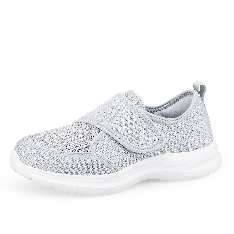 Damen Atmungsaktive Freizeit-Schuhe mit verstellbarem Klettverschluss Drune