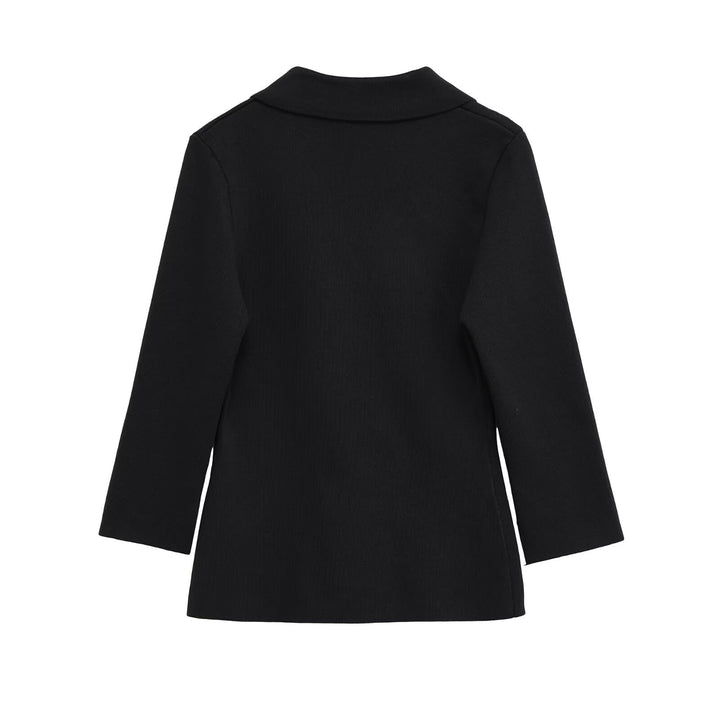 Damen Blazerjacke im eleganten Design mit doppelter Knopfleiste und tailliertem Schnitt Drune