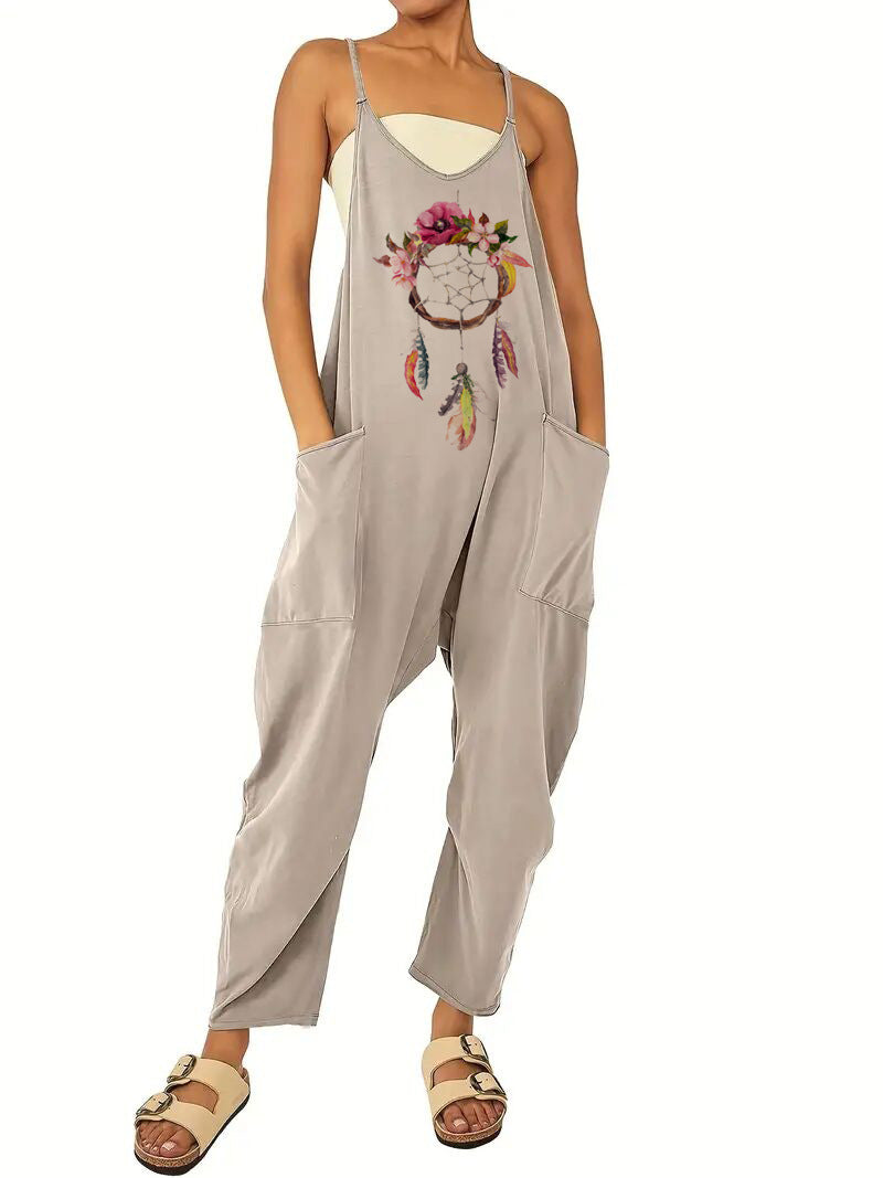 Damen Jumpsuit mit lässigem Schnitt und praktischen Taschen Drune