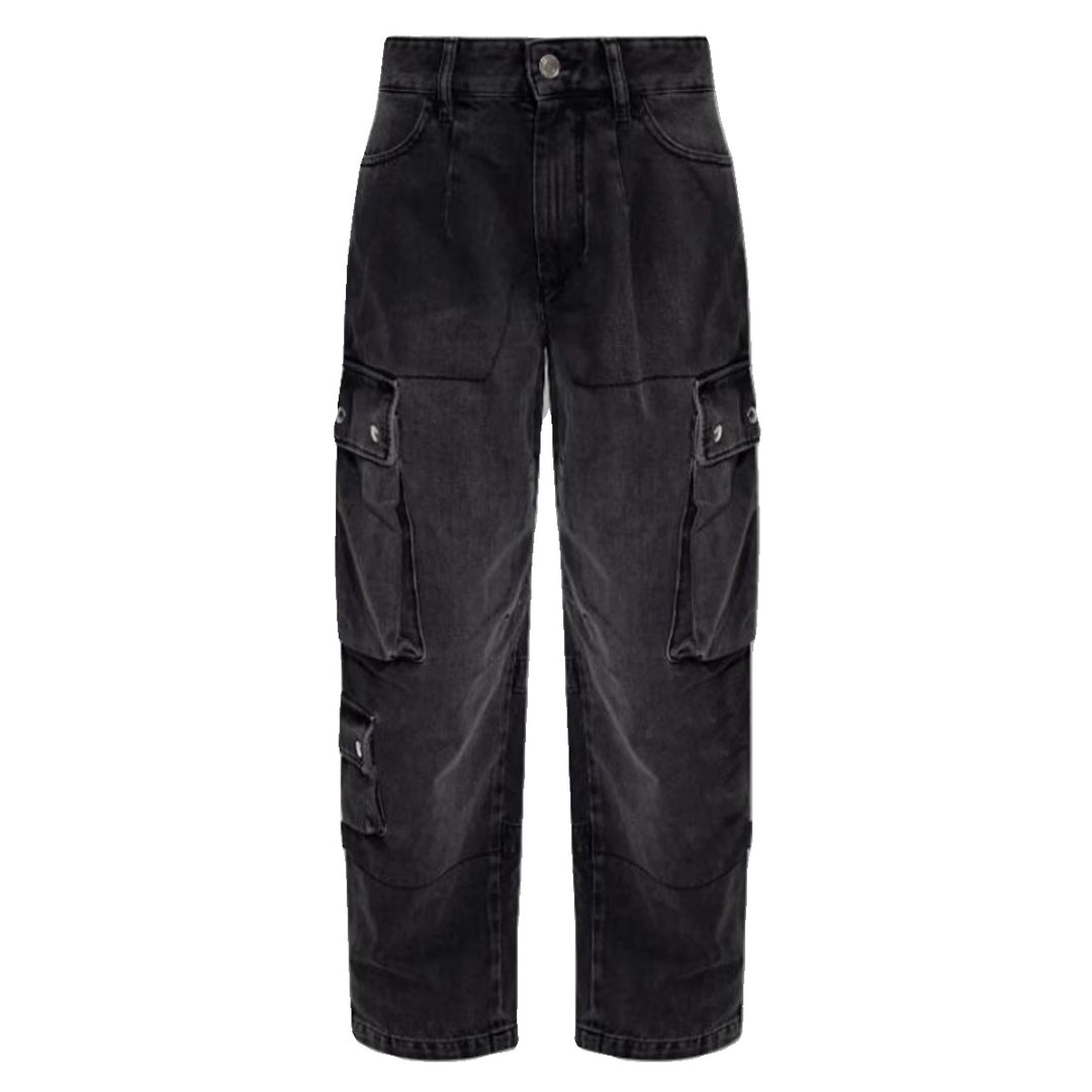 Damen Cargo-Hose mit weitem Schnitt und praktischen Taschen Drune