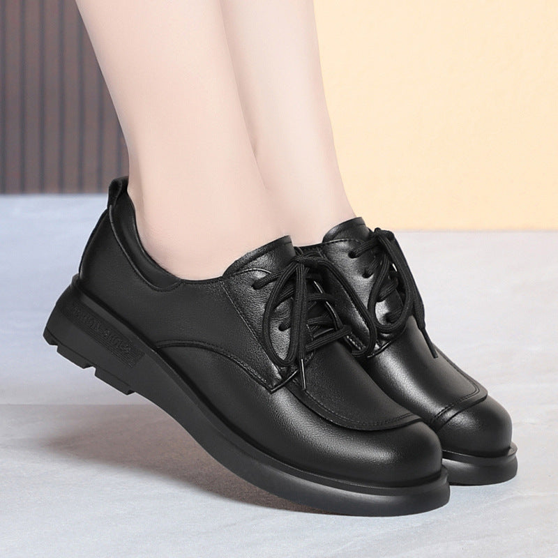Damen Schnürschuhe mit eleganter Profilsohle und atmungsaktivem Obermaterial Drune