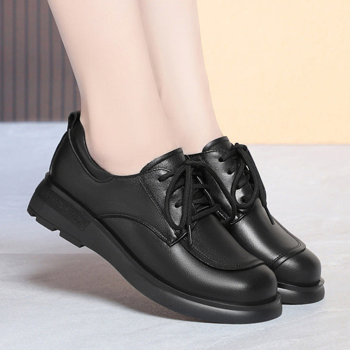 Damen Schnürschuhe mit eleganter Profilsohle und atmungsaktivem Obermaterial Drune