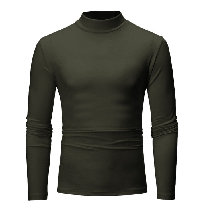 Herren Rollkragenpullover mit enger Passform und edel strukturiertem Material Drune